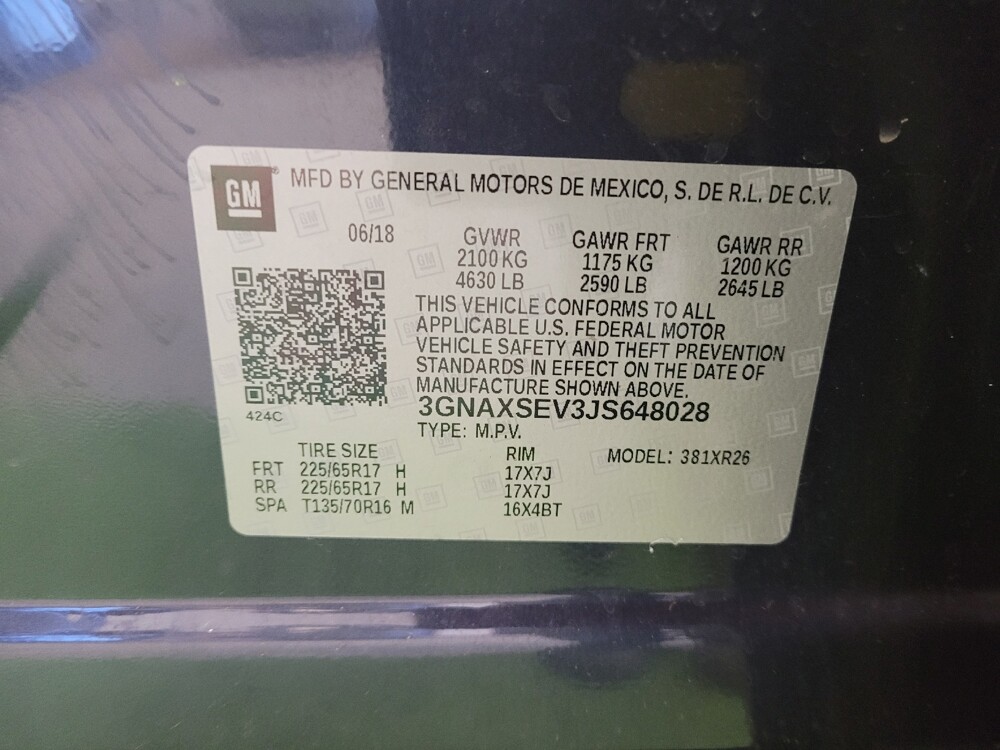 2018 Chevrolet Equinox in Columbus, OH 43231 - 18099791 33