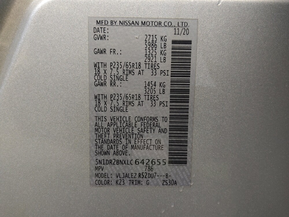 2020 Nissan Pathfinder in Fort Myers, FL 33907 - 18099820 33