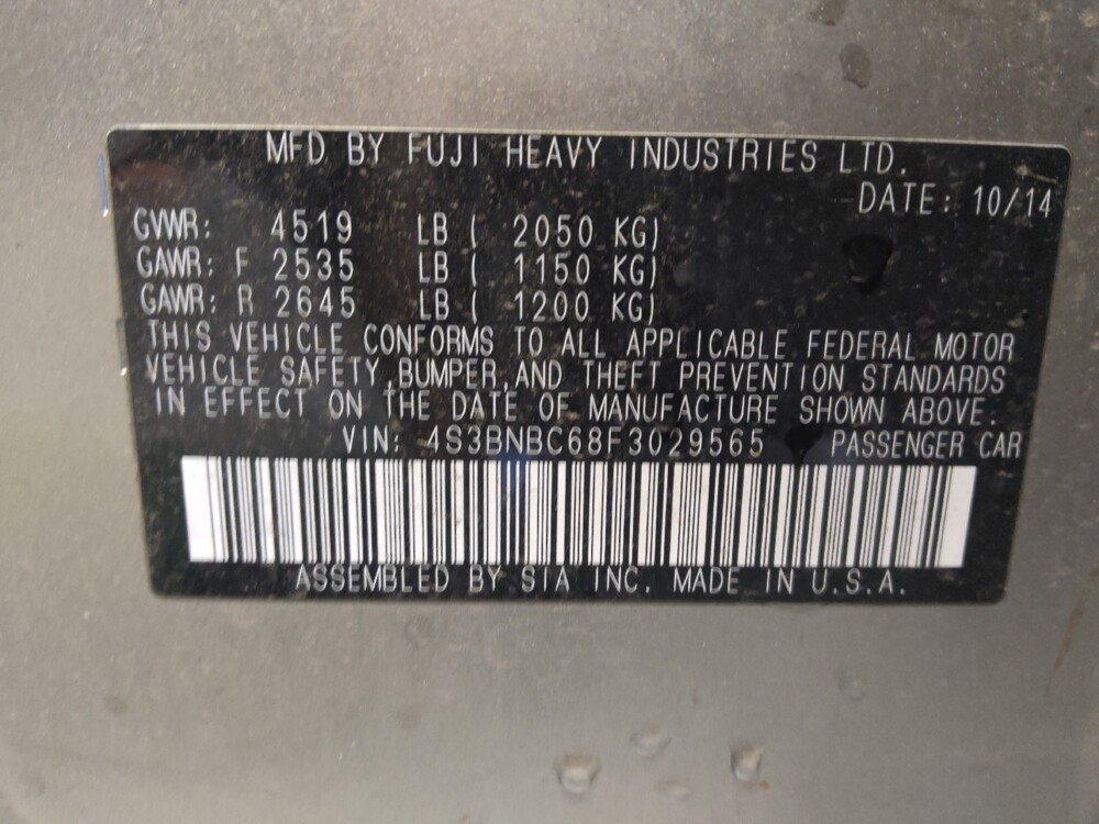 2015 Subaru Legacy in Glendale, AZ 85301 - 18099835 33