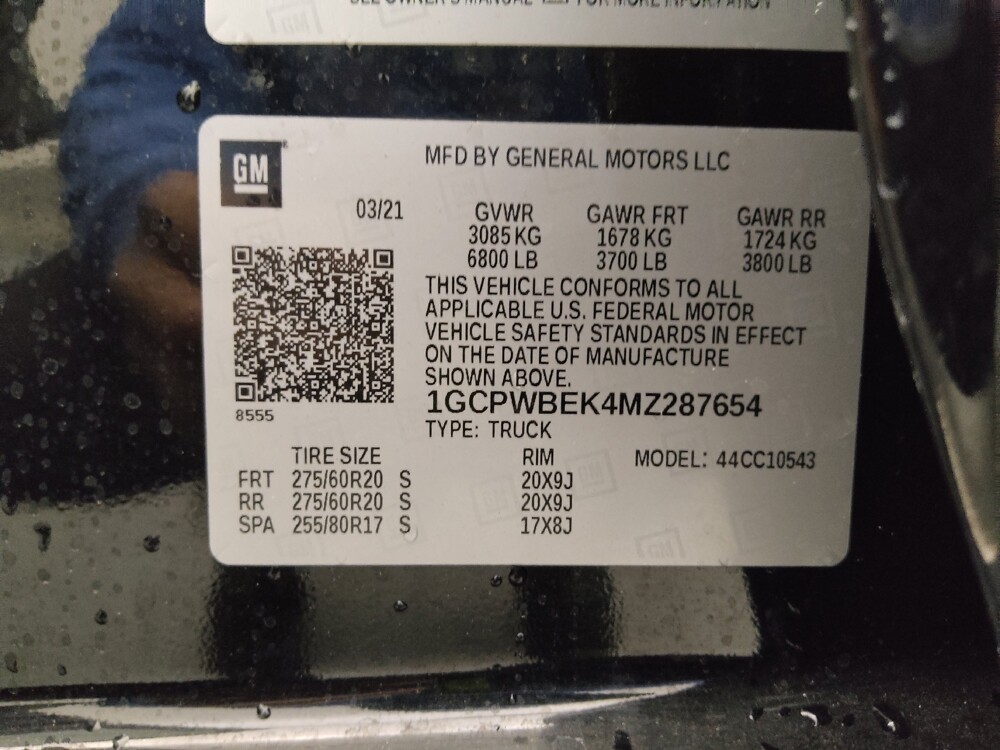 2021 Chevrolet Silverado 1500 in Fort Myers, FL 33907 - 18099849 33