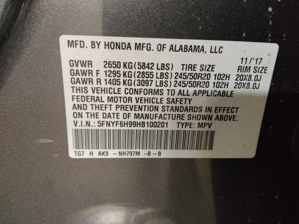 2017 Honda Pilot in Marietta, GA 30062 - 18099863 33