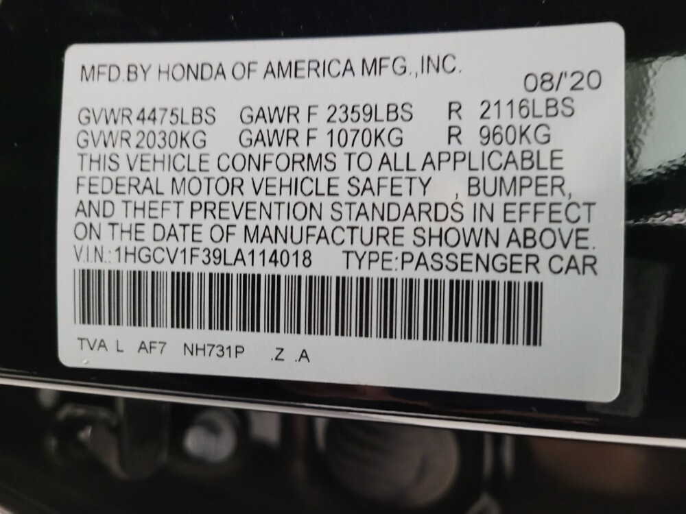 2020 Honda Accord in Phoenix, AZ 85022 - 18099864 33