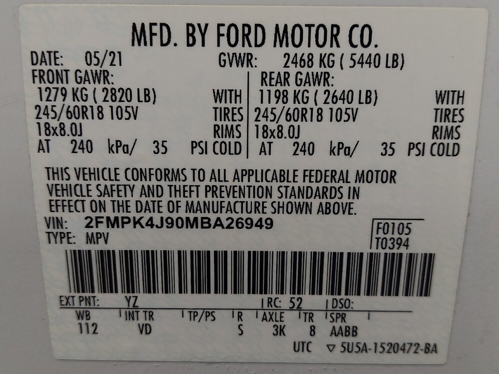 2021 Ford Edge in Baton Rouge, LA 70816 - 18099911 33