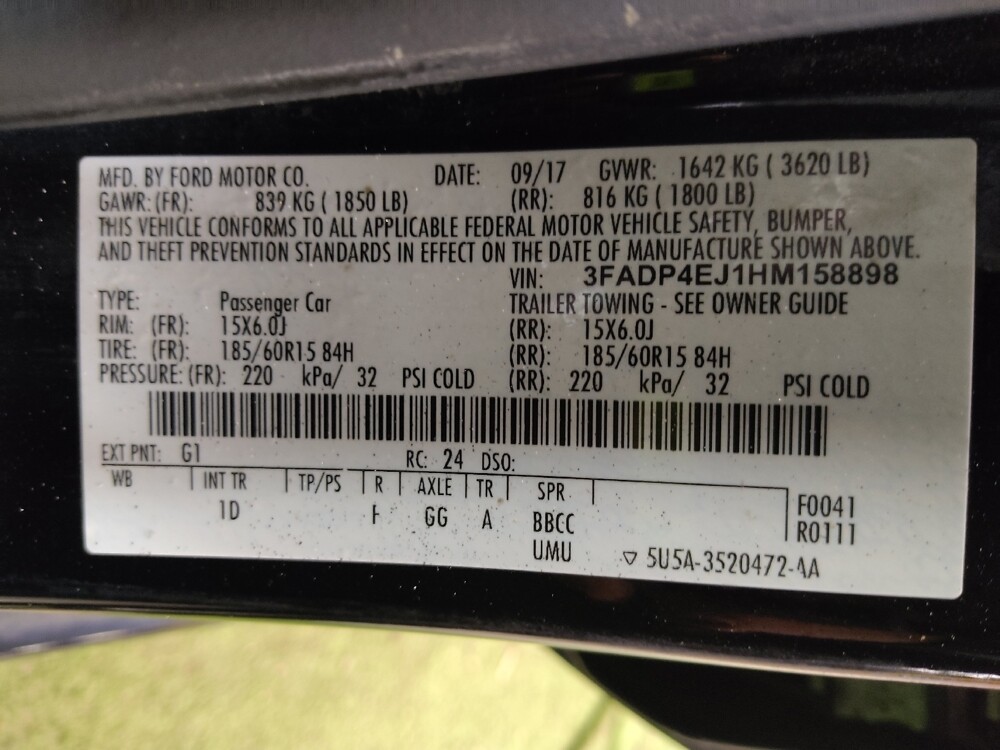 2017 Ford Fiesta in Bradenton, FL 34207 - 18099929 33