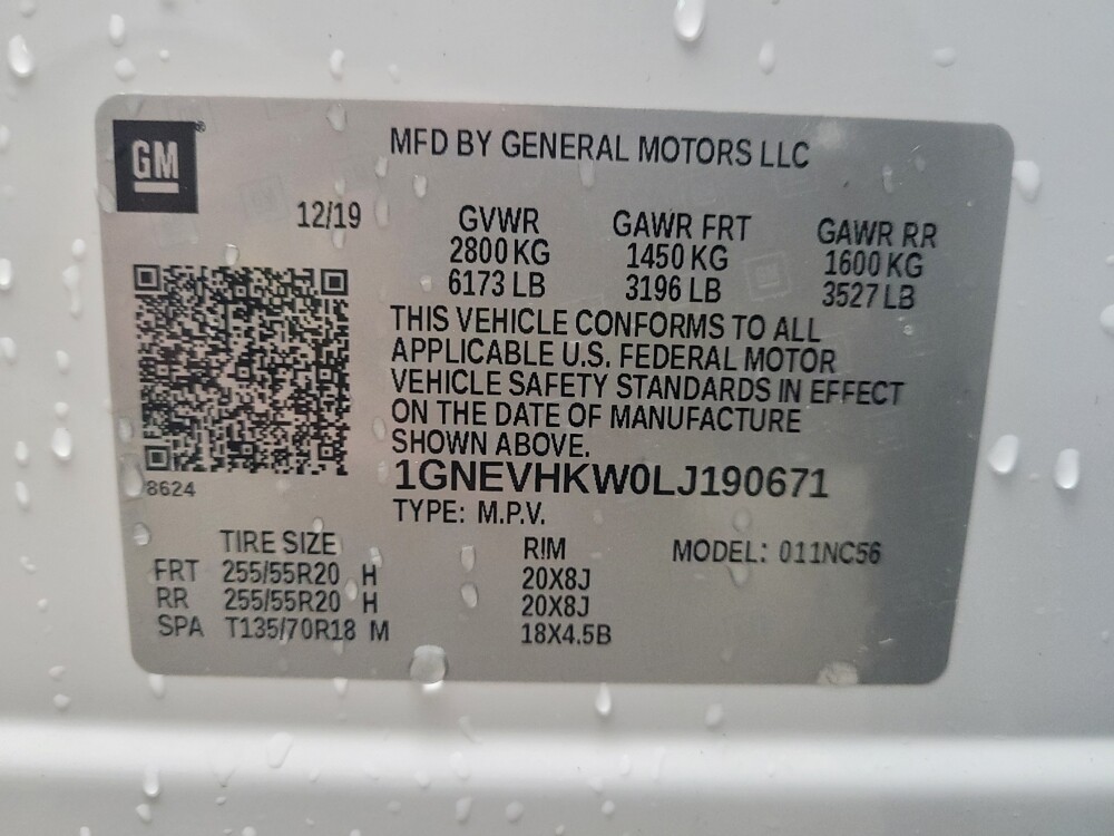 2020 Chevrolet Traverse in Eastpointe, MI 48021 - 18099933 33