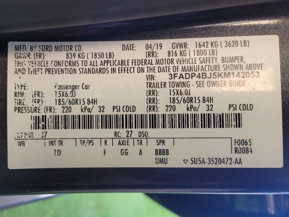 2019 Ford Fiesta in Fairfield, OH 45014 - 18099952 33