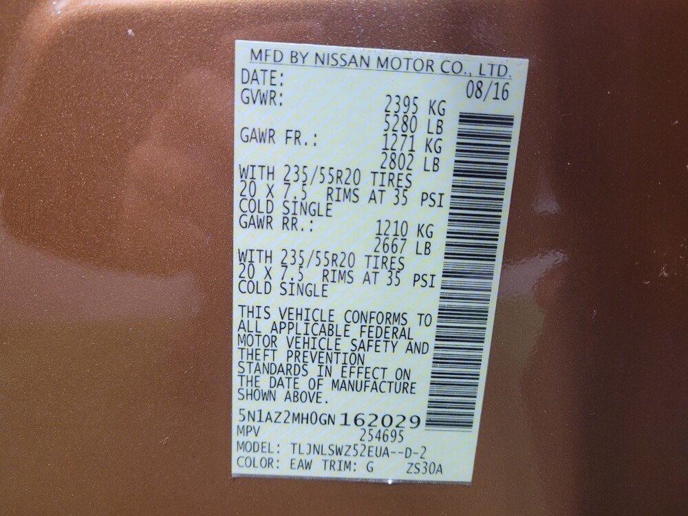 2016 Nissan Murano in Fairfield, OH 45014 - 18099955 33