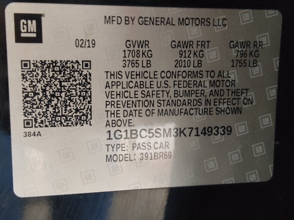 2019 Chevrolet Cruze in Metairie, LA 70006 - 18099982 33