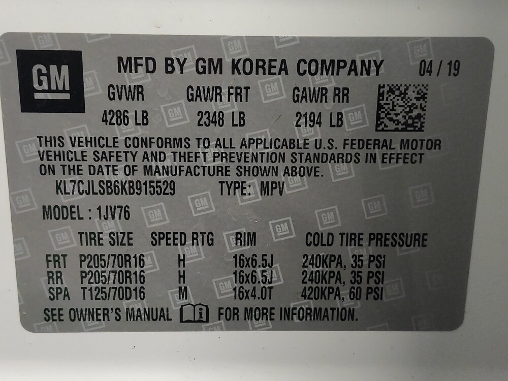 2019 Chevrolet Trax in Metairie, LA 70006 - 18099983 33