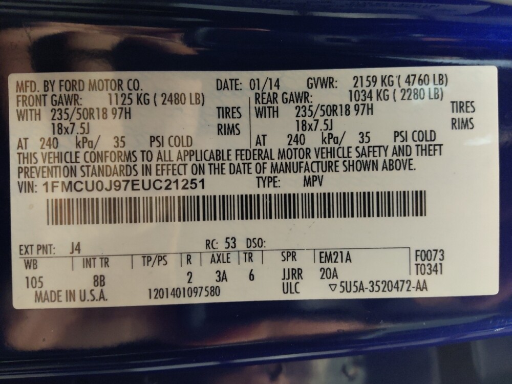 2014 Ford Escape in Metairie, LA 70006 - 18099985 33