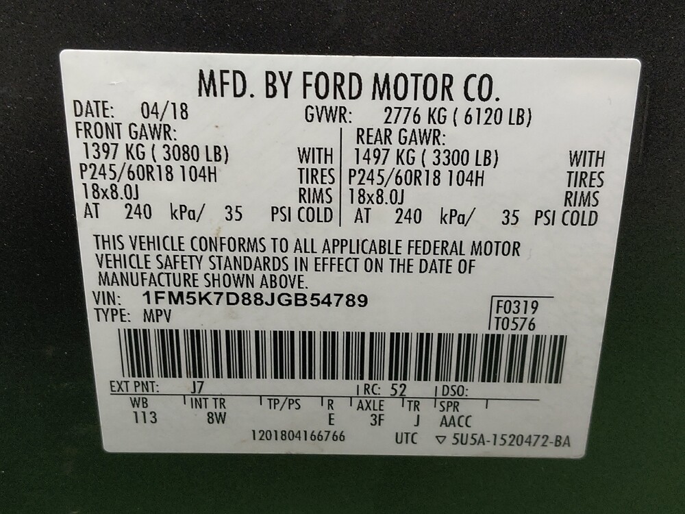 2018 Ford Explorer in Metairie, LA 70006 - 18099988 33
