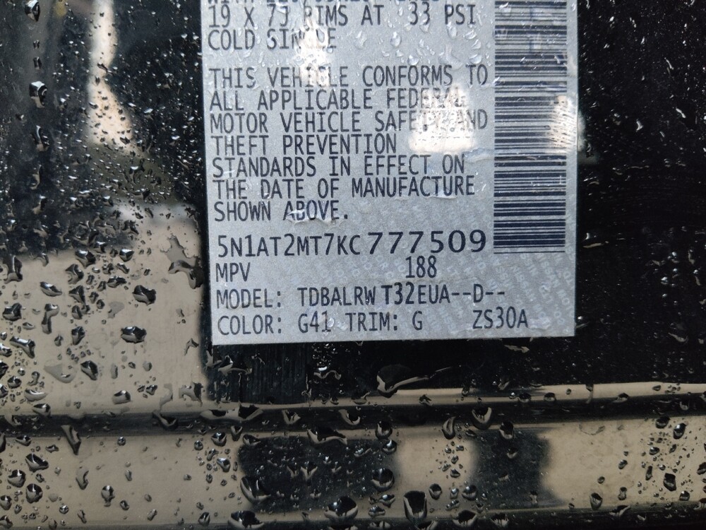 2019 Nissan Rogue in Union City, GA 30291 - 18100036 33