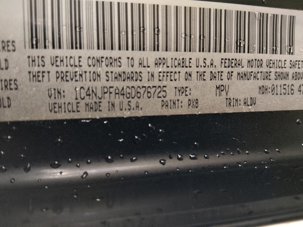 2016 Jeep Patriot in Union City, GA 30291 - 18100038 33