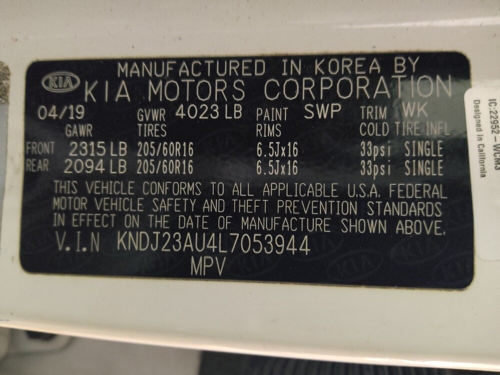 2020 Kia Soul in Jackson, MS 39211 - 18100041 33