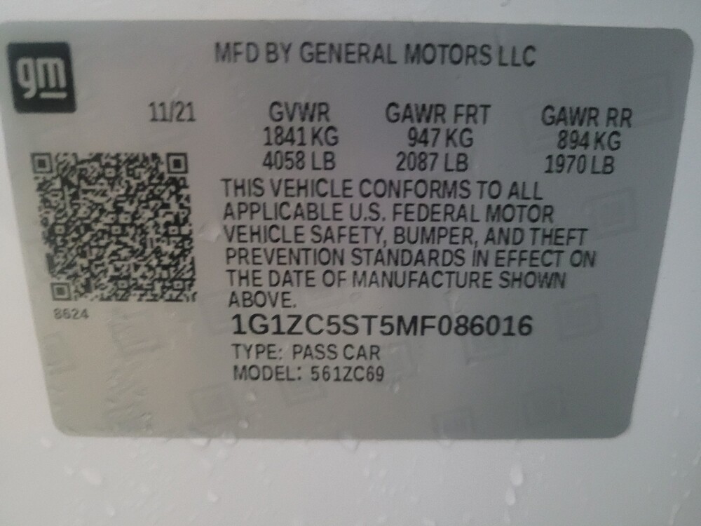 2021 Chevrolet Malibu in Chattanooga, TN 37421 - 18100046 33