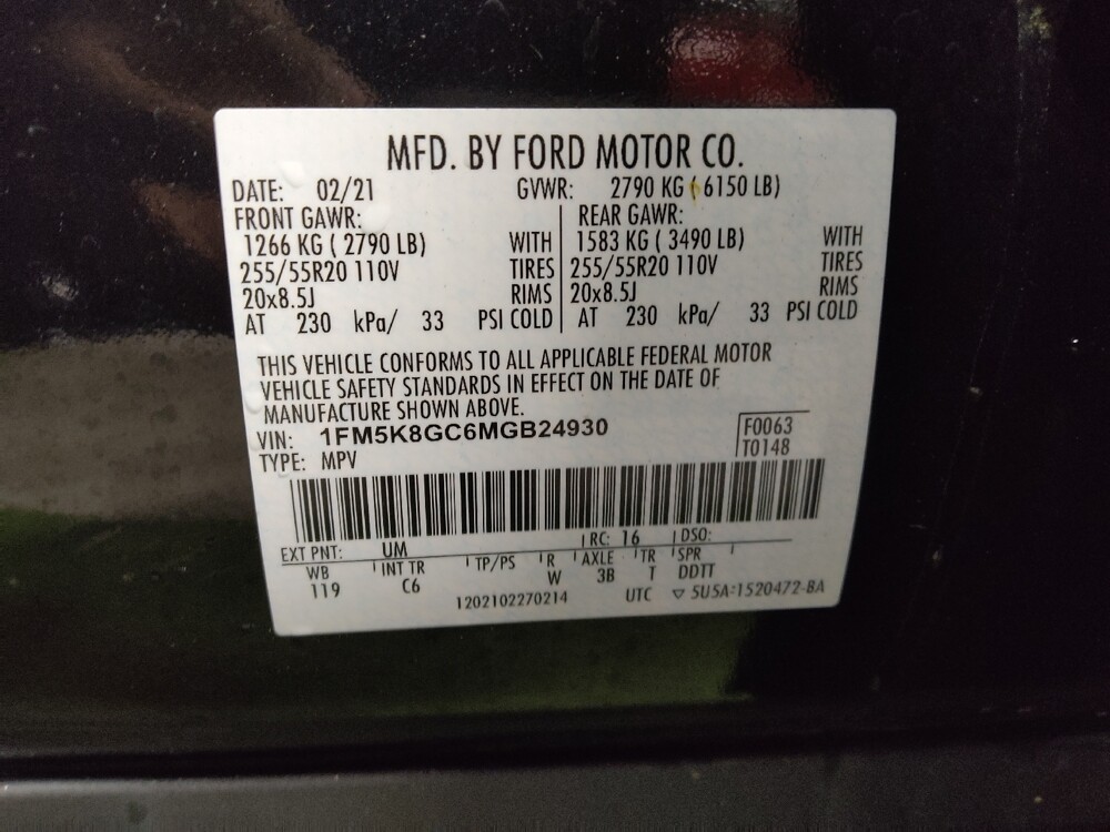 2021 Ford Explorer in Stone Mountain, GA 30083 - 18100048 33