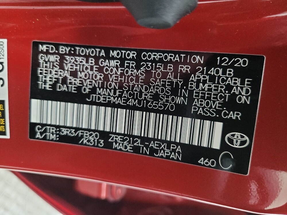 2021 Toyota Corolla in Las Vegas, NV 89102 - 18100100 33