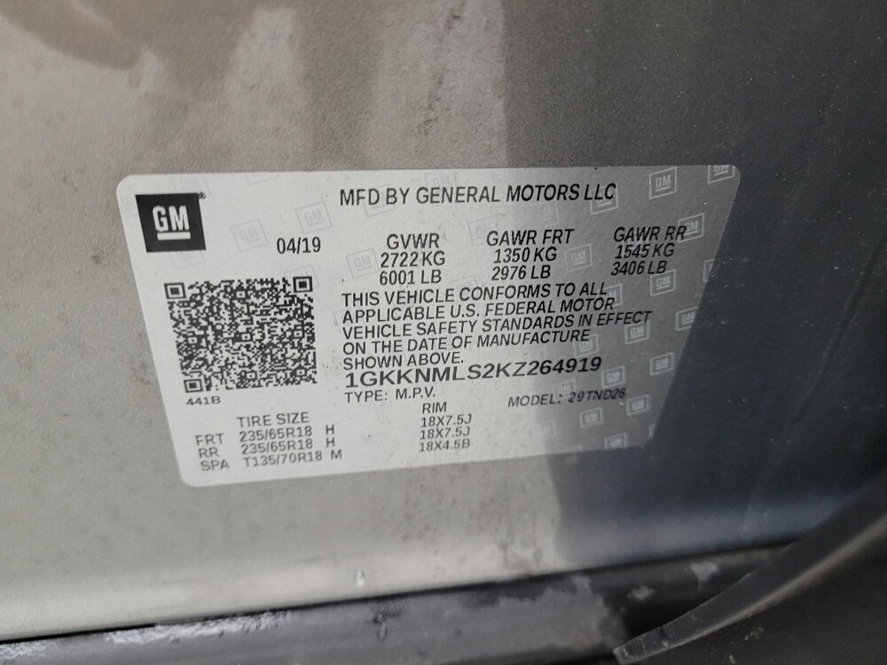 2019 GMC Acadia in Salem, VA 24153 - 18100106 33