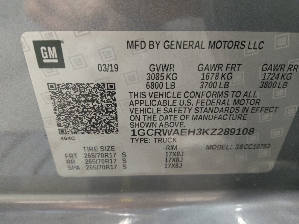 2019 Chevrolet Silverado 1500 in Charleston, SC 29414 - 18100123 33