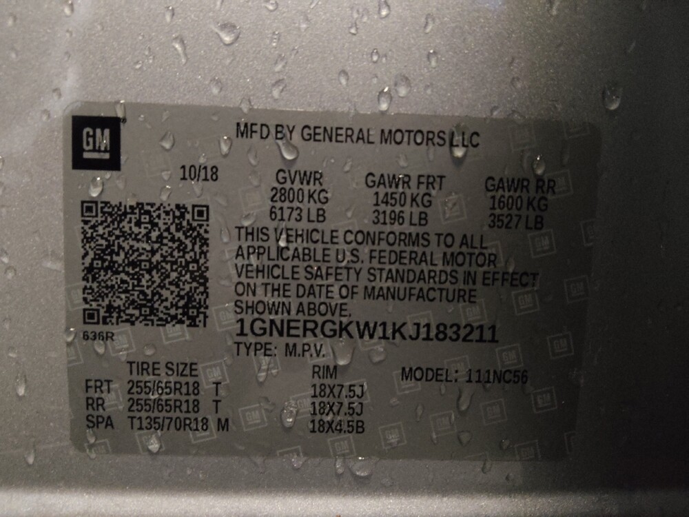 2019 Chevrolet Traverse in Raleigh, NC 27604 - 18100125 33