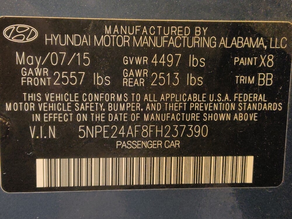 2015 Hyundai Sonata in Corpus Christi, TX 78412 - 18100147 33