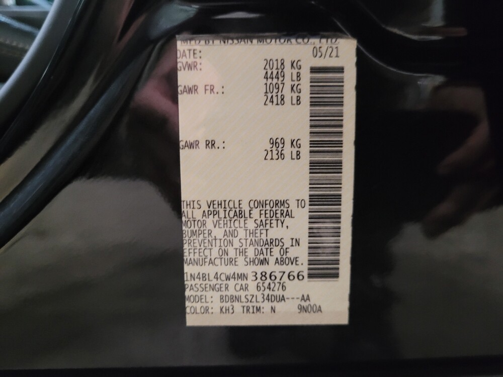 2021 Nissan Altima in Henrico, VA 23223 - 18100165 33