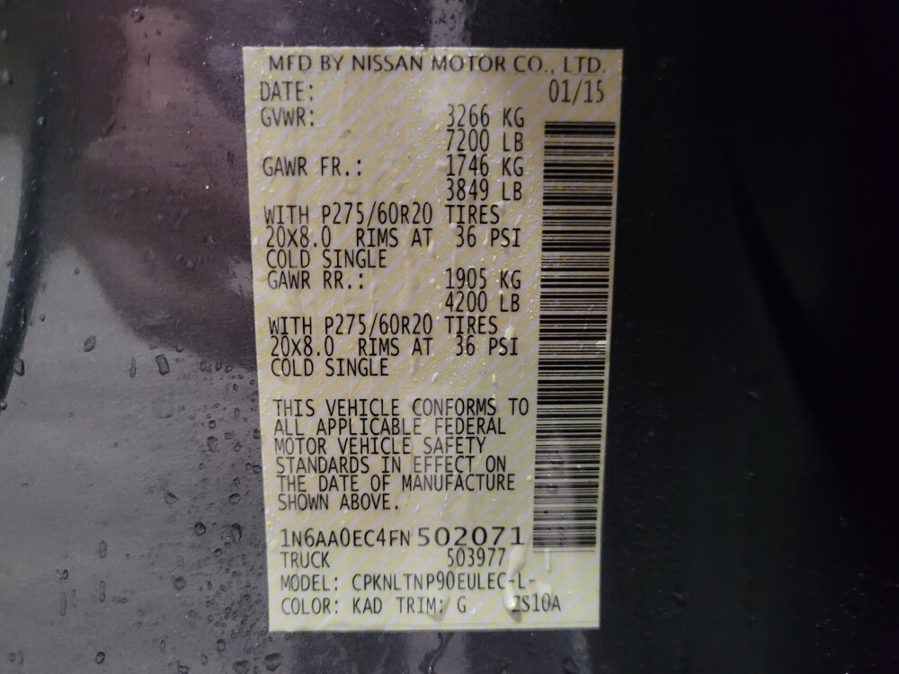 2015 Nissan Titan in Newport News, VA 23601 - 18100169 33