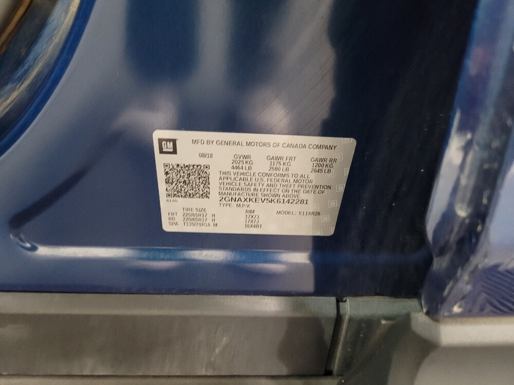 2019 Chevrolet Equinox in Allentown, PA 18103 - 18100185 33