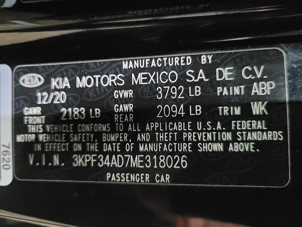 2021 Kia Forte in New Castle, DE 19720 - 18100186 33