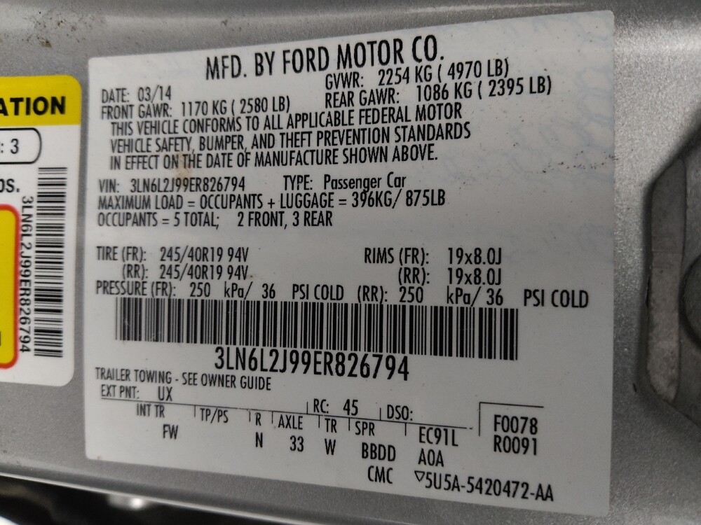 2014 Lincoln MKZ in Springfield, MO 65807 - 18100192 33