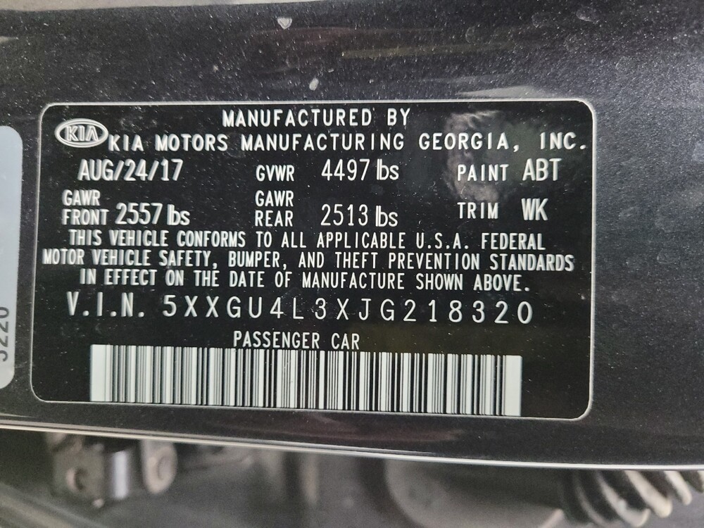 2018 Kia Optima in Taylor, MI 48180 - 18100205 33