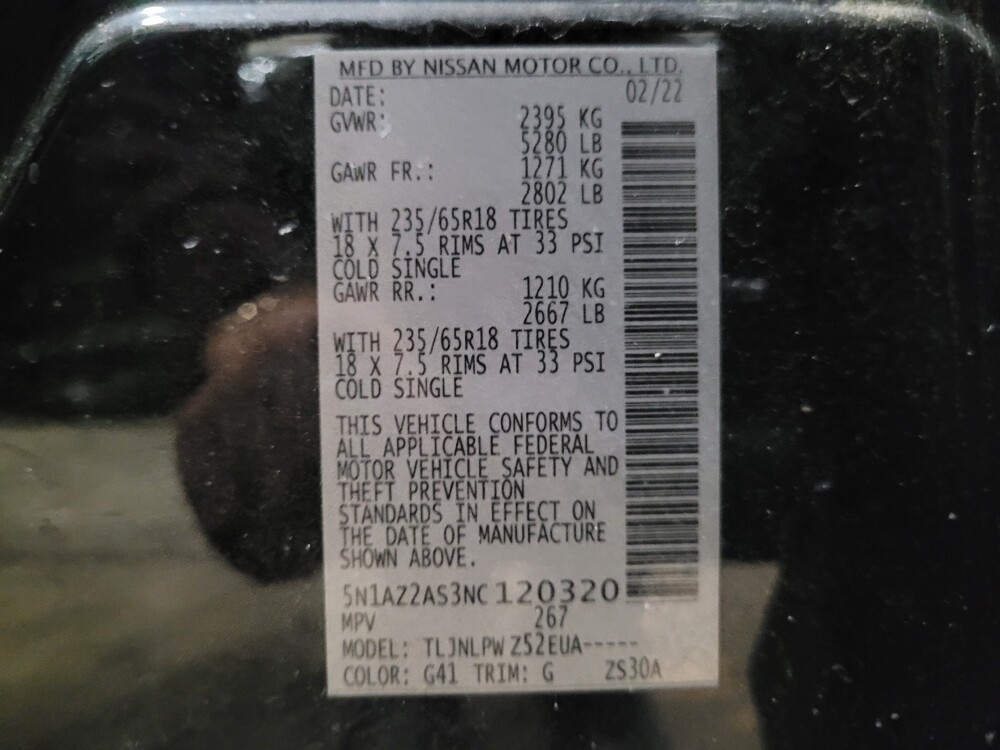 2022 Nissan Murano in Newport News, VA 23601 - 18100258 33