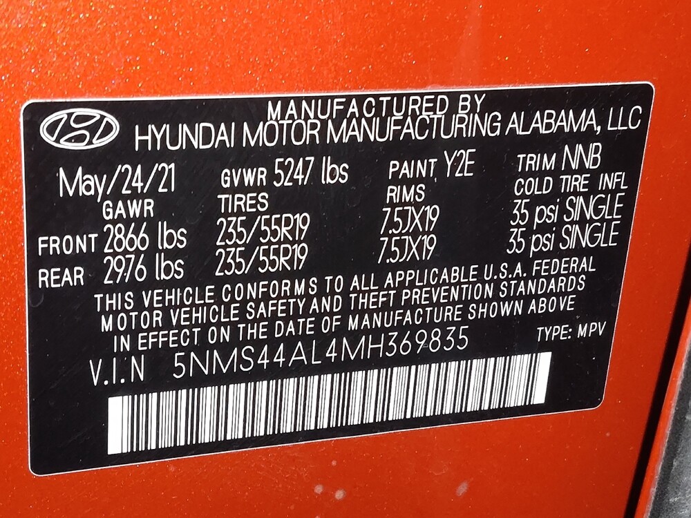 2021 Hyundai Santa Fe in Temple, TX 76502 - 18100259 33