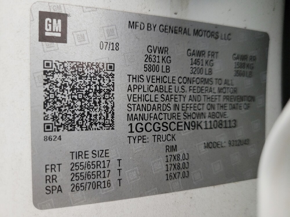 2019 Chevrolet Colorado in Glendale, AZ 85301 - 18100278 33