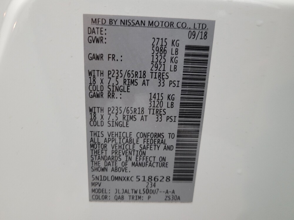 2019 INFINITI QX60 in Glendale, AZ 85301 - 18100279 33