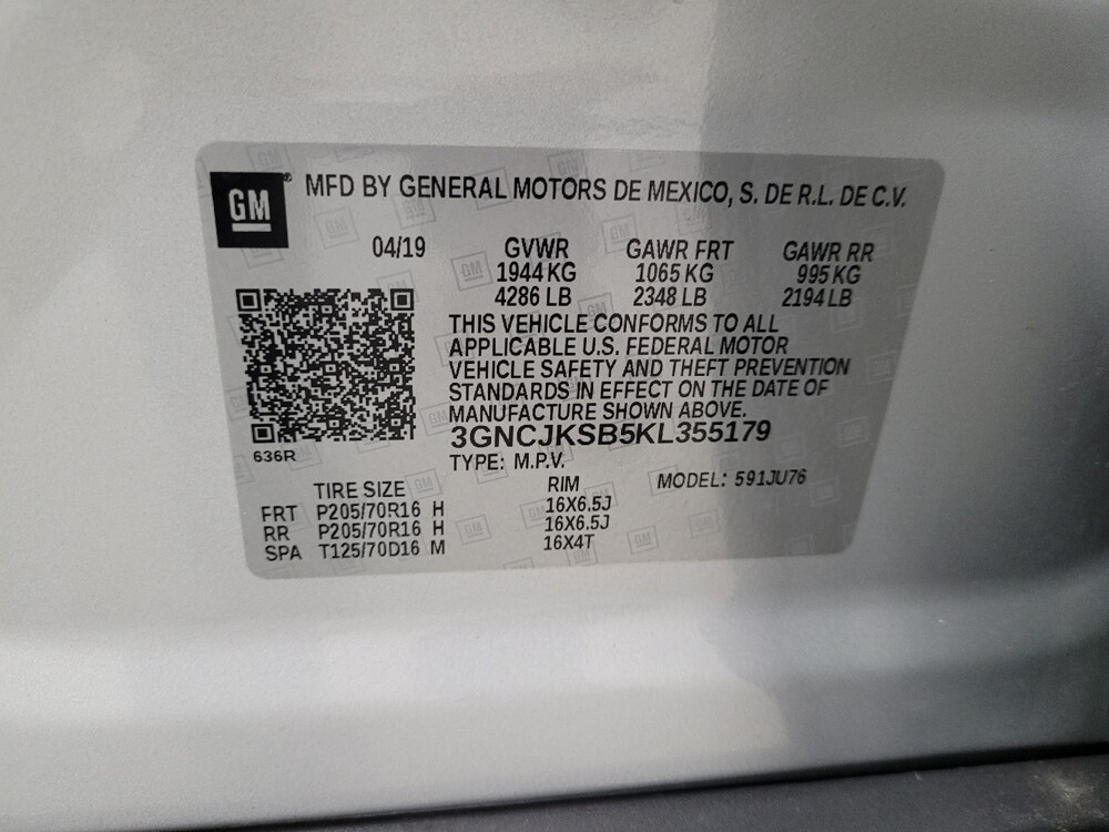 2019 Chevrolet Trax in Taylor, MI 48180 - 18100291 33