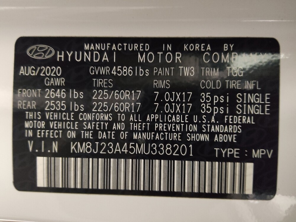 2021 Hyundai Tucson in Hialeah, FL 33014 - 18100298 33