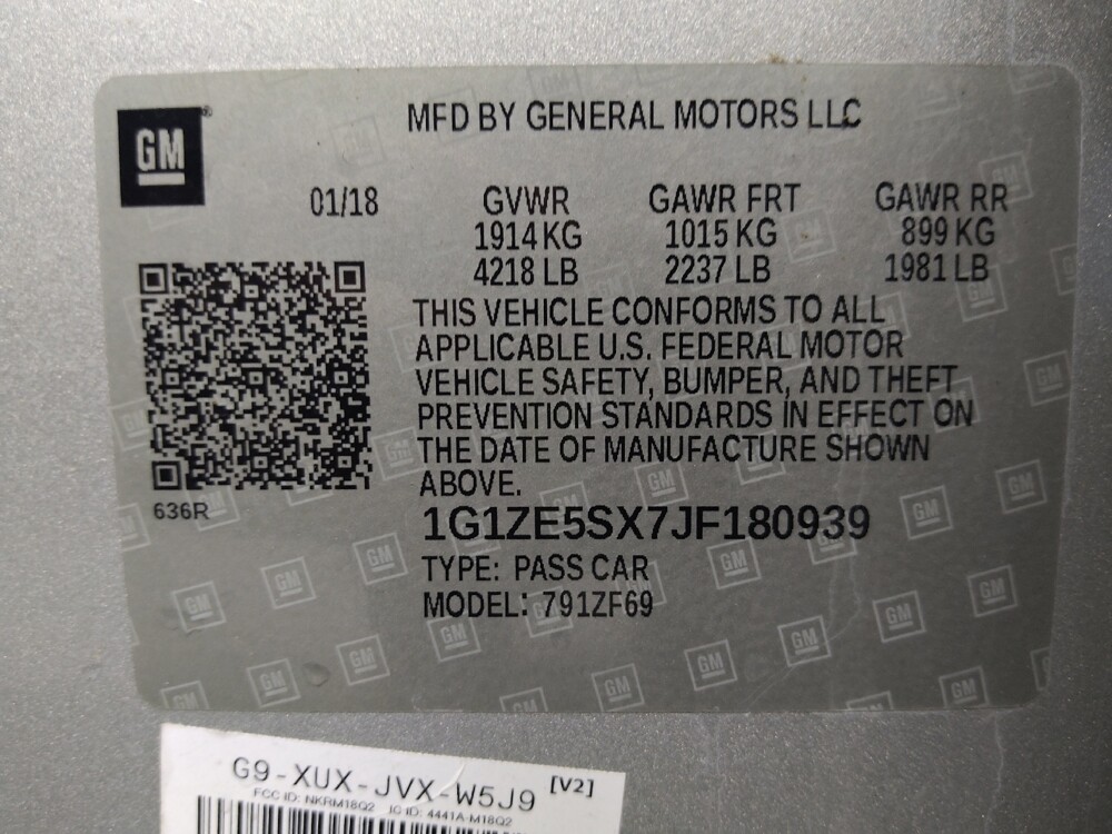 2018 Chevrolet Malibu in Tampa, FL 33619 - 18100304 33