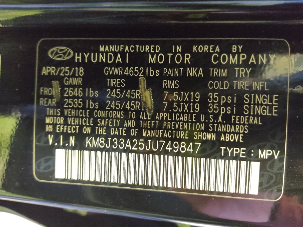 2018 Hyundai Tucson in Tampa, FL 33619 - 18100309 33