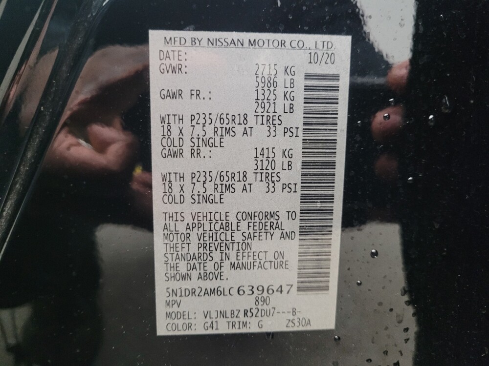 2020 Nissan Pathfinder in Taylor, MI 48180 - 18100316 33