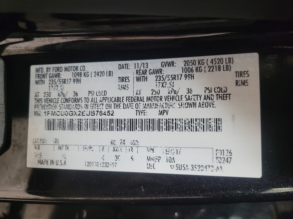 2014 Ford Escape in Union City, GA 30291 - 18100327 33