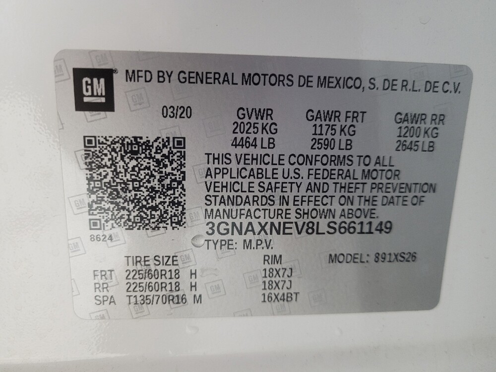 2020 Chevrolet Equinox in Columbus, GA 31909 - 18100349 33