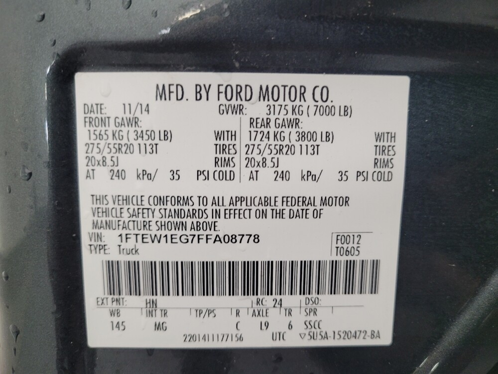 2015 Ford F150 in Clearwater, FL 33764 - 18100371 33