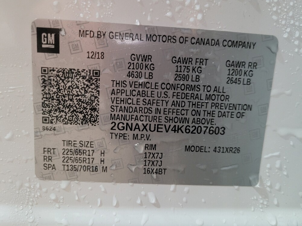 2019 Chevrolet Equinox in Glen Burnie, MD 21061 - 18100372 33