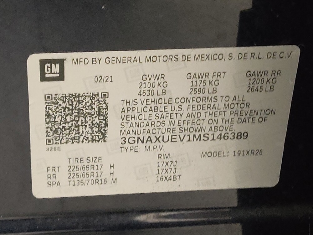 2021 Chevrolet Equinox in Temple, TX 76502 - 18100391 33