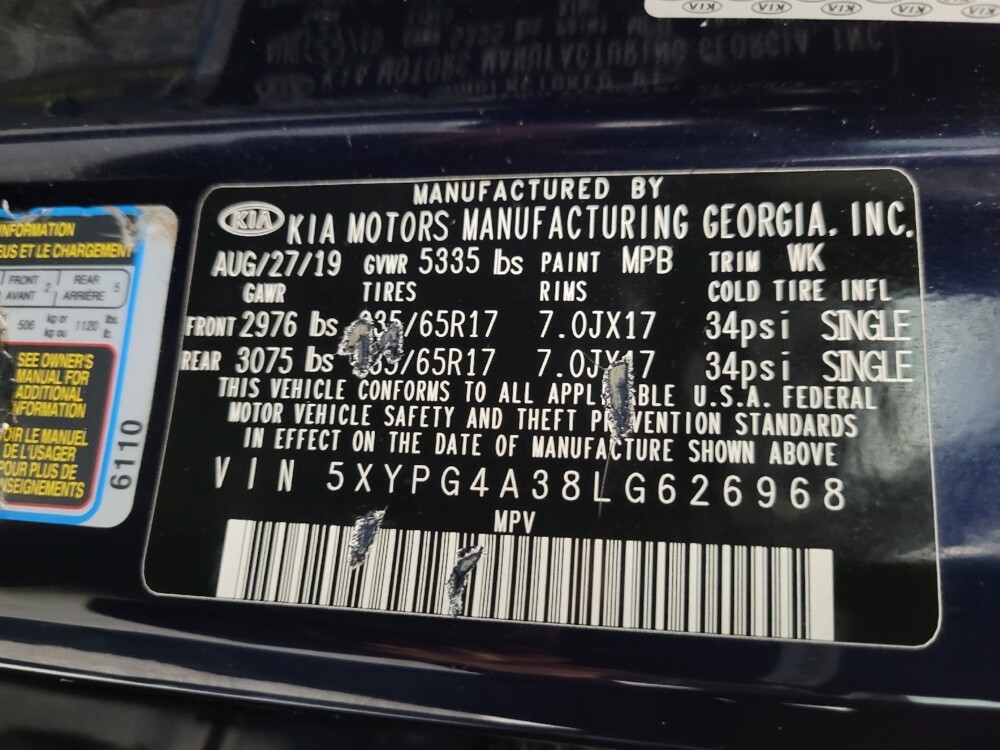 2020 Kia Sorento in Glendale, AZ 85301 - 18100406 33