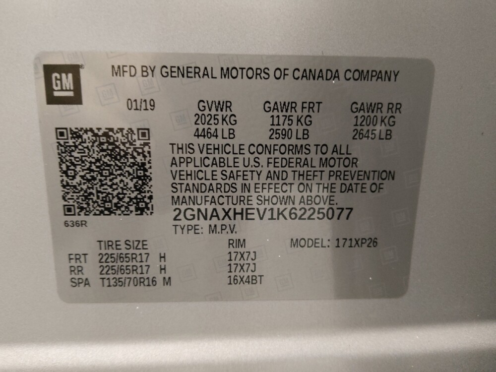 2019 Chevrolet Equinox in Kissimmee, FL 34744 - 18100412 33