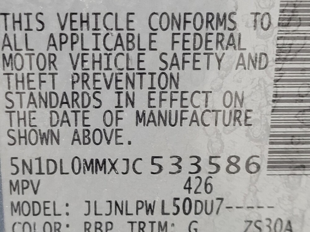 2018 INFINITI QX60 in Las Vegas, NV 89102 - 18100451 33