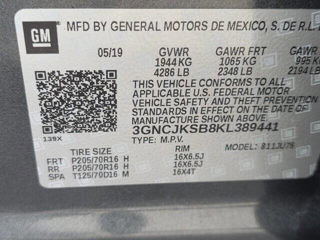 2019 Chevrolet Trax in Mesa, AZ 85212 - 18100481 104