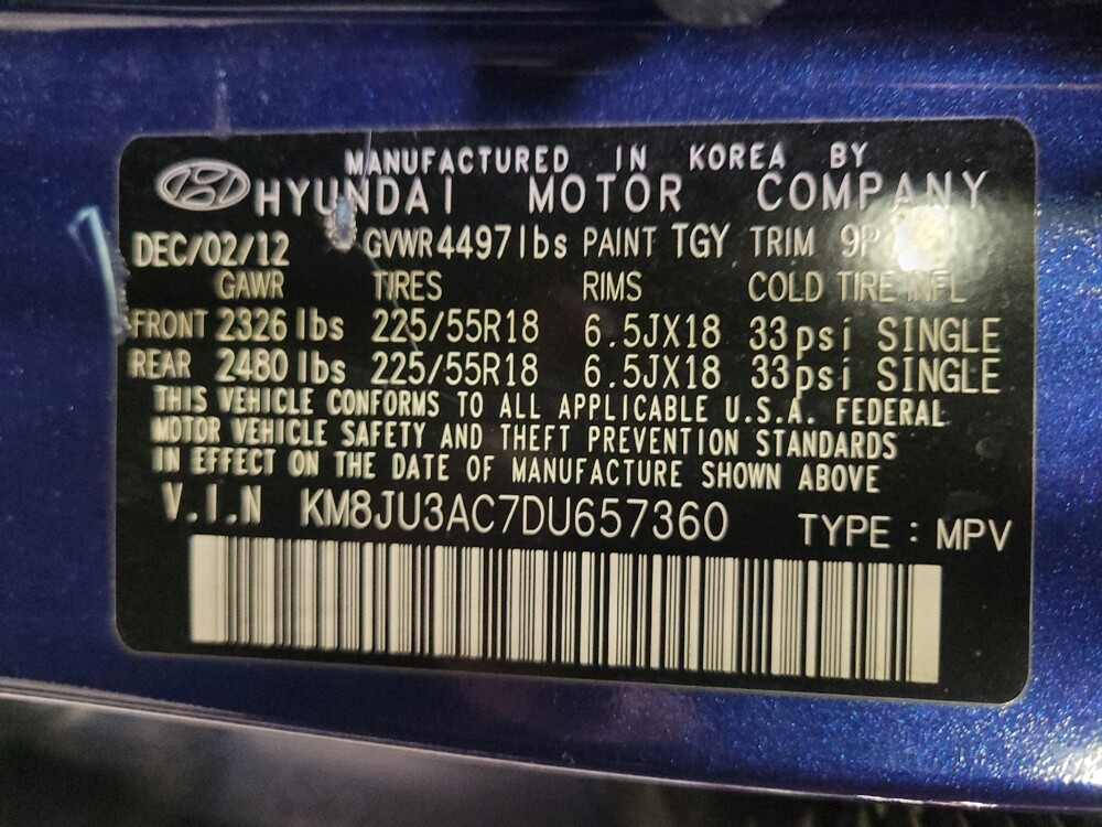 2013 Hyundai Tucson in Torrance, CA 90504 - 18100498 33